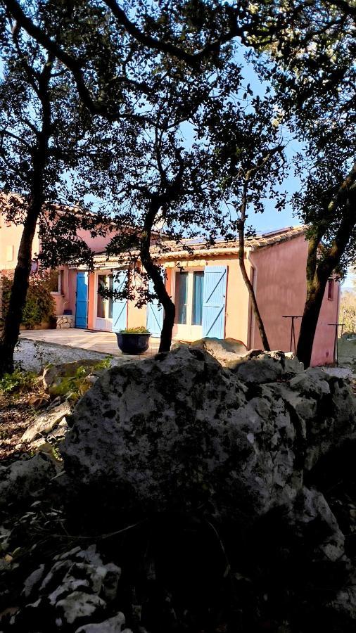 La Rose Des Vents & Spa - Gite Provence Neoules Bagian luar foto